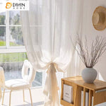 DIHINHOME Home Textile Sheer Curtain DIHIN HOME Modern High Quality Fabric,Blackout Grommet Window Sheer Curtain for Living Room,52x63-inch,1 Panel