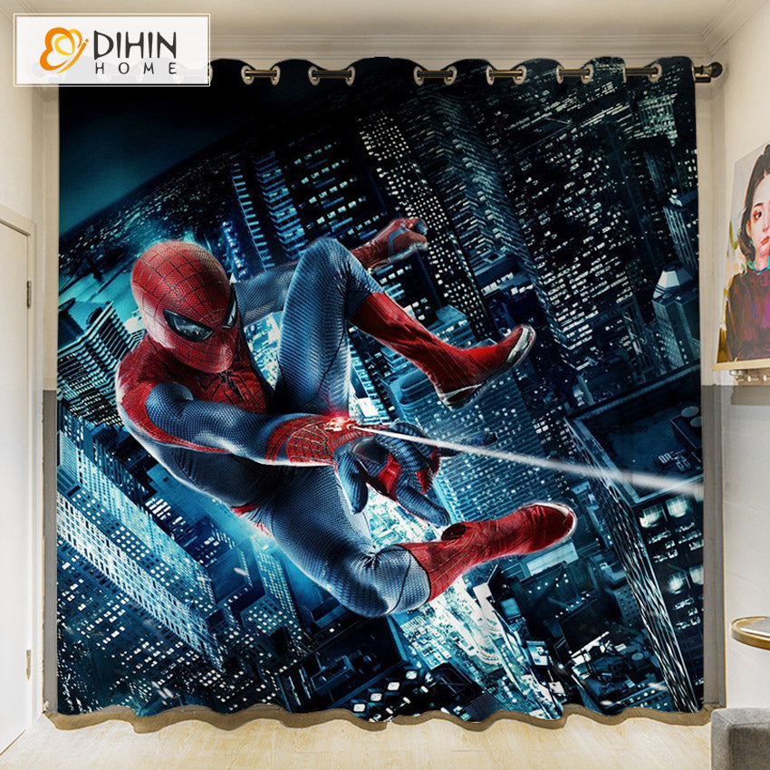DIHIN HOME 3D Cartoon Printed High Blackout Curtains,Window Curtains Grommet Curtain For Living Room,1 Panel Included,DH010 Roman Shades Curtains Window Blinds custom curtains blackout curtains curtains for living room sheer curtains curtain fabric linen curtains kitchen curtains velvet curtains pinch pleat curtains bay window curtains outdoor curtains pleated curtains floral curtains dining room curtains kitchen valances drapes for bedroom patio curtains nursery curtains grommet curtains