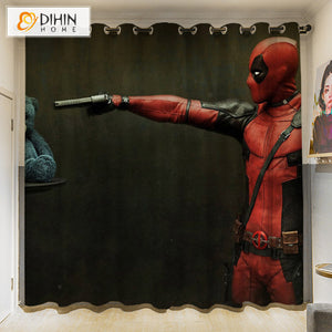 DIHIN HOME 3D Cartoon Printed High Blackout Curtains,Window Curtains Grommet Curtain For Living Room,1 Panel Included,DH039 Roman Shades Curtains Window Blinds custom curtains blackout curtains curtains for living room sheer curtains curtain fabric linen curtains kitchen curtains velvet curtains pinch pleat curtains bay window curtains outdoor curtains pleated curtains floral curtains dining room curtains kitchen valances drapes for bedroom patio curtains nursery curtains grommet curtains