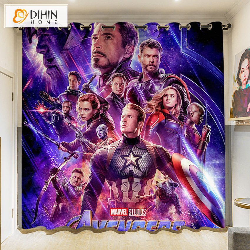 DIHIN HOME 3D Cartoon Printed High Blackout Curtains,Window Curtains Grommet Curtain For Living Room,1 Panel Included,DH046 Roman Shades Curtains Window Blinds custom curtains blackout curtains curtains for living room sheer curtains curtain fabric linen curtains kitchen curtains velvet curtains pinch pleat curtains bay window curtains outdoor curtains pleated curtains floral curtains dining room curtains kitchen valances drapes for bedroom patio curtains nursery curtains grommet curtains