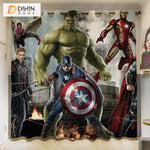 DIHIN HOME 3D Cartoon Printed High Blackout Curtains,Window Curtains Grommet Curtain For Living Room,1 Panel Included,DH056 Roman Shades Curtains Window Blinds custom curtains blackout curtains curtains for living room sheer curtains curtain fabric linen curtains kitchen curtains velvet curtains pinch pleat curtains bay window curtains outdoor curtains pleated curtains floral curtains dining room curtains kitchen valances drapes for bedroom patio curtains nursery curtains grommet curtains