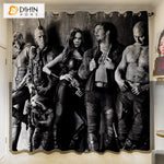 DIHIN HOME 3D Cartoon Printed High Blackout Curtains,Window Curtains Grommet Curtain For Living Room,1 Panel Included,DH059 Roman Shades Curtains Window Blinds custom curtains blackout curtains curtains for living room sheer curtains curtain fabric linen curtains kitchen curtains velvet curtains pinch pleat curtains bay window curtains outdoor curtains pleated curtains floral curtains dining room curtains kitchen valances drapes for bedroom patio curtains nursery curtains grommet curtains