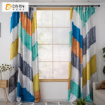 DIHIN HOME 3D Printed Abstract Colored Striped Lines Blackout Curtains,Window Curtains Grommet Curtain For Living Room ,39x102-inch,2 Panels Included Roman Shades Curtains Window Blinds custom curtains blackout curtains curtains for living room sheer curtains curtain fabric linen curtains kitchen curtains velvet curtains pinch pleat curtains bay window curtains outdoor curtains pleated curtains floral curtains dining room curtains kitchen valances drapes for bedroom patio curtains nursery curtains grommet c