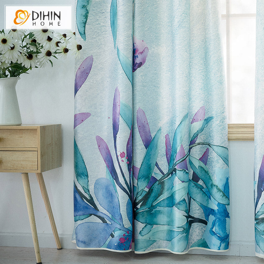 DIHIN HOME 3D Printed Abstract Fantasy Forest Blackout Curtains,Window Curtains Grommet Curtain For Living Room ,39x102-inch,2 Panels Included Roman Shades Curtains Window Blinds custom curtains blackout curtains curtains for living room sheer curtains curtain fabric linen curtains kitchen curtains velvet curtains pinch pleat curtains bay window curtains outdoor curtains pleated curtains floral curtains dining room curtains kitchen valances drapes for bedroom patio curtains nursery curtains grommet curtains