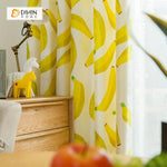 DIHIN HOME 3D Printed Banana Blackout Curtains ,Window Curtains Grommet Curtain For Living Room ,39x102-inch,2 Panels Included Roman Shades Curtains Window Blinds custom curtains blackout curtains curtains for living room sheer curtains curtain fabric linen curtains kitchen curtains velvet curtains pinch pleat curtains bay window curtains outdoor curtains pleated curtains floral curtains dining room curtains kitchen valances drapes for bedroom patio curtains nursery curtains grommet curtains