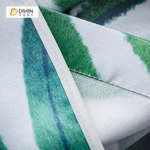 DIHIN HOME 3D Printed Big Natural Leaves Blackout Curtains ,Window Curtains Grommet Curtain For Living Room ,39x102-inch,2 Panels Included Roman Shades Curtains Window Blinds custom curtains blackout curtains curtains for living room sheer curtains curtain fabric linen curtains kitchen curtains velvet curtains pinch pleat curtains bay window curtains outdoor curtains pleated curtains floral curtains dining room curtains kitchen valances drapes for bedroom patio curtains nursery curtains grommet curtains