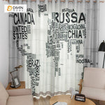 DIHIN HOME 3D Printed Black Words Blackout Curtains ,Window Curtains Grommet Curtain For Living Room ,39x102-inch,2 Panels Included Roman Shades Curtains Window Blinds custom curtains blackout curtains curtains for living room sheer curtains curtain fabric linen curtains kitchen curtains velvet curtains pinch pleat curtains bay window curtains outdoor curtains pleated curtains floral curtains dining room curtains kitchen valances drapes for bedroom patio curtains nursery curtains grommet curtains
