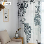 DIHIN HOME 3D Printed Black Words Blackout Curtains ,Window Curtains Grommet Curtain For Living Room ,39x102-inch,2 Panels Included Roman Shades Curtains Window Blinds custom curtains blackout curtains curtains for living room sheer curtains curtain fabric linen curtains kitchen curtains velvet curtains pinch pleat curtains bay window curtains outdoor curtains pleated curtains floral curtains dining room curtains kitchen valances drapes for bedroom patio curtains nursery curtains grommet curtains