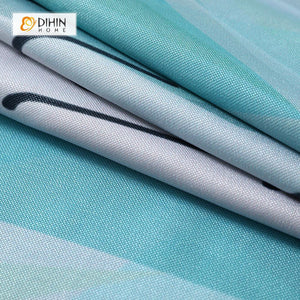 DIHIN HOME 3D Printed Blue Blackout Curtains ,Window Curtains Grommet Curtain For Living Room ,39x102-inch,2 Panels Included Roman Shades Curtains Window Blinds custom curtains blackout curtains curtains for living room sheer curtains curtain fabric linen curtains kitchen curtains velvet curtains pinch pleat curtains bay window curtains outdoor curtains pleated curtains floral curtains dining room curtains kitchen valances drapes for bedroom patio curtains nursery curtains grommet curtains