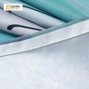 DIHIN HOME 3D Printed Blue Blackout Curtains ,Window Curtains Grommet Curtain For Living Room ,39x102-inch,2 Panels Included Roman Shades Curtains Window Blinds custom curtains blackout curtains curtains for living room sheer curtains curtain fabric linen curtains kitchen curtains velvet curtains pinch pleat curtains bay window curtains outdoor curtains pleated curtains floral curtains dining room curtains kitchen valances drapes for bedroom patio curtains nursery curtains grommet curtains