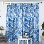 DIHIN HOME 3D Printed Blue Lines Blackout Curtains ,Window Curtains Grommet Curtain For Living Room ,39x102-inch,2 Panels Included Roman Shades Curtains Window Blinds custom curtains blackout curtains curtains for living room sheer curtains curtain fabric linen curtains kitchen curtains velvet curtains pinch pleat curtains bay window curtains outdoor curtains pleated curtains floral curtains dining room curtains kitchen valances drapes for bedroom patio curtains nursery curtains grommet curtains