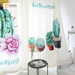 DIHIN HOME 3D Printed Cactus Bonsai Blackout Curtains ,Window Curtains Grommet Curtain For Living Room ,39x102-inch,2 Panels Included Roman Shades Curtains Window Blinds custom curtains blackout curtains curtains for living room sheer curtains curtain fabric linen curtains kitchen curtains velvet curtains pinch pleat curtains bay window curtains outdoor curtains pleated curtains floral curtains dining room curtains kitchen valances drapes for bedroom patio curtains nursery curtains grommet curtains