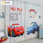 DIHIN HOME 3D Printed Cartoon Cars Blackout Curtains,Window Curtains Grommet Curtain For Living Room ,39x102-inch,2 Panels Included Roman Shades Curtains Window Blinds custom curtains blackout curtains curtains for living room sheer curtains curtain fabric linen curtains kitchen curtains velvet curtains pinch pleat curtains bay window curtains outdoor curtains pleated curtains floral curtains dining room curtains kitchen valances drapes for bedroom patio curtains nursery curtains grommet curtains