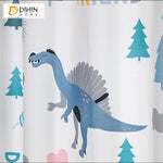 DIHIN HOME 3D Printed Cartoon Dinosaur Blackout Curtains,Window Curtains Grommet Curtain For Living Room ,39x102-inch,2 Panels Included Roman Shades Curtains Window Blinds custom curtains blackout curtains curtains for living room sheer curtains curtain fabric linen curtains kitchen curtains velvet curtains pinch pleat curtains bay window curtains outdoor curtains pleated curtains floral curtains dining room curtains kitchen valances drapes for bedroom patio curtains nursery curtains grommet curtains