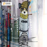DIHIN HOME 3D Printed Cartoon Dog and Cat Blackout Curtains ,Window Curtains Grommet Curtain For Living Room ,39x102-inch,2 Panels Included Roman Shades Curtains Window Blinds custom curtains blackout curtains curtains for living room sheer curtains curtain fabric linen curtains kitchen curtains velvet curtains pinch pleat curtains bay window curtains outdoor curtains pleated curtains floral curtains dining room curtains kitchen valances drapes for bedroom patio curtains nursery curtains grommet curtains