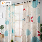 DIHIN HOME 3D Printed Cartoon Little Fish Blackout Curtains,Window Curtains Grommet Curtain For Living Room ,39x102-inch,2 Panels Included Roman Shades Curtains Window Blinds custom curtains blackout curtains curtains for living room sheer curtains curtain fabric linen curtains kitchen curtains velvet curtains pinch pleat curtains bay window curtains outdoor curtains pleated curtains floral curtains dining room curtains kitchen valances drapes for bedroom patio curtains nursery curtains grommet curtains