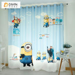 DIHIN HOME 3D Printed Cartoon Minions Blackout Curtains,Window Curtains Grommet Curtain For Living Room ,39x102-inch,2 Panels Included Roman Shades Curtains Window Blinds custom curtains blackout curtains curtains for living room sheer curtains curtain fabric linen curtains kitchen curtains velvet curtains pinch pleat curtains bay window curtains outdoor curtains pleated curtains floral curtains dining room curtains kitchen valances drapes for bedroom patio curtains nursery curtains grommet curtains