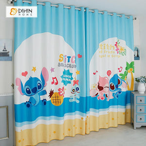 DIHIN HOME 3D Printed Cartoon Monster Blackout Curtains ,Window Curtains Grommet Curtain For Living Room ,39x102-inch,2 Panels Included Roman Shades Curtains Window Blinds custom curtains blackout curtains curtains for living room sheer curtains curtain fabric linen curtains kitchen curtains velvet curtains pinch pleat curtains bay window curtains outdoor curtains pleated curtains floral curtains dining room curtains kitchen valances drapes for bedroom patio curtains nursery curtains grommet curtains