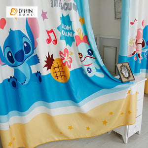 DIHIN HOME 3D Printed Cartoon Monster Blackout Curtains ,Window Curtains Grommet Curtain For Living Room ,39x102-inch,2 Panels Included Roman Shades Curtains Window Blinds custom curtains blackout curtains curtains for living room sheer curtains curtain fabric linen curtains kitchen curtains velvet curtains pinch pleat curtains bay window curtains outdoor curtains pleated curtains floral curtains dining room curtains kitchen valances drapes for bedroom patio curtains nursery curtains grommet curtains