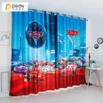 DIHIN HOME 3D Printed Cartoon Racing Cars Blackout Curtains,Window Curtains Grommet Curtain For Living Room ,39x102-inch,2 Panels Included Roman Shades Curtains Window Blinds custom curtains blackout curtains curtains for living room sheer curtains curtain fabric linen curtains kitchen curtains velvet curtains pinch pleat curtains bay window curtains outdoor curtains pleated curtains floral curtains dining room curtains kitchen valances drapes for bedroom patio curtains nursery curtains grommet curtains