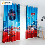 DIHIN HOME 3D Printed Cartoon Racing Cars Blackout Curtains,Window Curtains Grommet Curtain For Living Room ,39x102-inch,2 Panels Included Roman Shades Curtains Window Blinds custom curtains blackout curtains curtains for living room sheer curtains curtain fabric linen curtains kitchen curtains velvet curtains pinch pleat curtains bay window curtains outdoor curtains pleated curtains floral curtains dining room curtains kitchen valances drapes for bedroom patio curtains nursery curtains grommet curtains