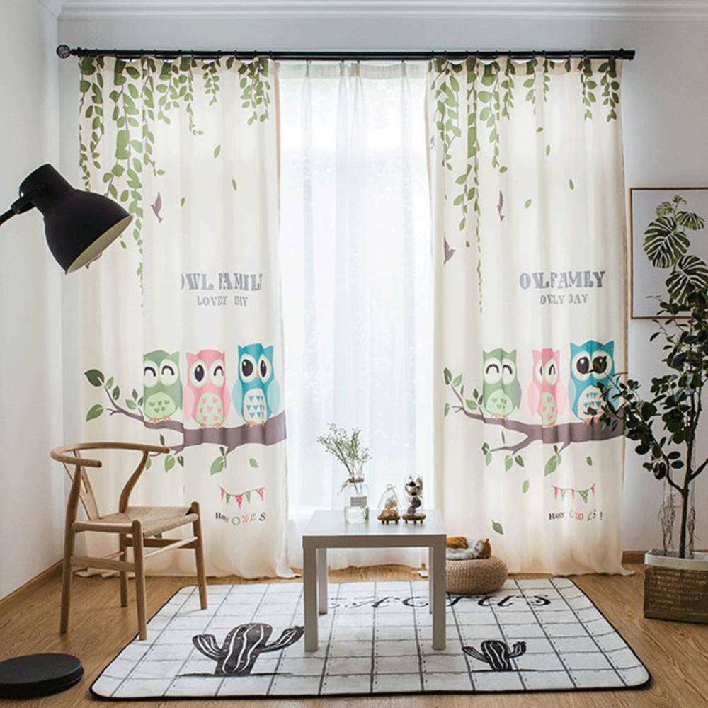DIHIN HOME 3D Printed Cute Owls Blackout Curtains ,Window Curtains Grommet Curtain For Living Room ,39x102-inch,2 Panels Included Roman Shades Curtains Window Blinds custom curtains blackout curtains curtains for living room sheer curtains curtain fabric linen curtains kitchen curtains velvet curtains pinch pleat curtains bay window curtains outdoor curtains pleated curtains floral curtains dining room curtains kitchen valances drapes for bedroom patio curtains nursery curtains grommet curtains
