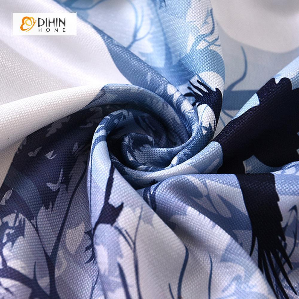 DIHIN HOME 3D Printed Deer and Birds Blackout Curtains ,Window Curtains Grommet Curtain For Living Room ,39x102-inch,2 Panels Included Roman Shades Curtains Window Blinds custom curtains blackout curtains curtains for living room sheer curtains curtain fabric linen curtains kitchen curtains velvet curtains pinch pleat curtains bay window curtains outdoor curtains pleated curtains floral curtains dining room curtains kitchen valances drapes for bedroom patio curtains nursery curtains grommet curtains