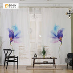 DIHIN HOME 3D Printed Elegant Purple Flowers Blackout Curtains ,Window Curtains Grommet Curtain For Living Room ,39x102-inch,2 Panels Included Roman Shades Curtains Window Blinds custom curtains blackout curtains curtains for living room sheer curtains curtain fabric linen curtains kitchen curtains velvet curtains pinch pleat curtains bay window curtains outdoor curtains pleated curtains floral curtains dining room curtains kitchen valances drapes for bedroom patio curtains nursery curtains grommet curtains