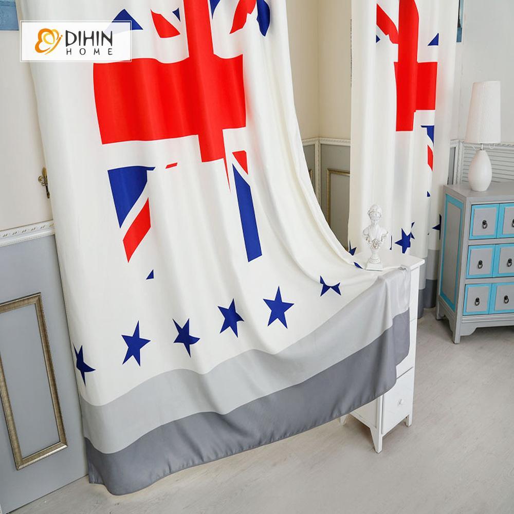 DIHIN HOME 3D Printed England Horse Blackout Curtains ,Window Curtains Grommet Curtain For Living Room ,39x102-inch,2 Panels Included Roman Shades Curtains Window Blinds custom curtains blackout curtains curtains for living room sheer curtains curtain fabric linen curtains kitchen curtains velvet curtains pinch pleat curtains bay window curtains outdoor curtains pleated curtains floral curtains dining room curtains kitchen valances drapes for bedroom patio curtains nursery curtains grommet curtains