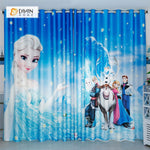 DIHIN HOME 3D Printed Frozen Blackout Curtains ,Window Curtains Grommet Curtain For Living Room ,39x102-inch,2 Panels Included Roman Shades Curtains Window Blinds custom curtains blackout curtains curtains for living room sheer curtains curtain fabric linen curtains kitchen curtains velvet curtains pinch pleat curtains bay window curtains outdoor curtains pleated curtains floral curtains dining room curtains kitchen valances drapes for bedroom patio curtains nursery curtains grommet curtains