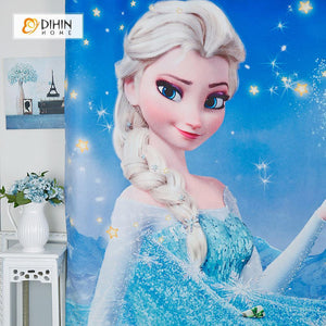 DIHIN HOME 3D Printed Frozen Blackout Curtains ,Window Curtains Grommet Curtain For Living Room ,39x102-inch,2 Panels Included Roman Shades Curtains Window Blinds custom curtains blackout curtains curtains for living room sheer curtains curtain fabric linen curtains kitchen curtains velvet curtains pinch pleat curtains bay window curtains outdoor curtains pleated curtains floral curtains dining room curtains kitchen valances drapes for bedroom patio curtains nursery curtains grommet curtains