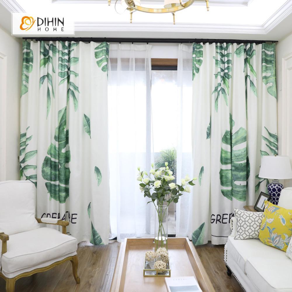 DIHIN HOME 3D Printed Green Tree Blackout Curtains ,Window Curtains Grommet Curtain For Living Room ,39x102-inch,2 Panels Included Roman Shades Curtains Window Blinds custom curtains blackout curtains curtains for living room sheer curtains curtain fabric linen curtains kitchen curtains velvet curtains pinch pleat curtains bay window curtains outdoor curtains pleated curtains floral curtains dining room curtains kitchen valances drapes for bedroom patio curtains nursery curtains grommet curtains