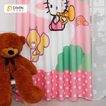 DIHIN HOME 3D Printed Hello Kitty Blackout Curtains ,Window Curtains Grommet Curtain For Living Room ,39x102-inch,2 Panels Included Roman Shades Curtains Window Blinds custom curtains blackout curtains curtains for living room sheer curtains curtain fabric linen curtains kitchen curtains velvet curtains pinch pleat curtains bay window curtains outdoor curtains pleated curtains floral curtains dining room curtains kitchen valances drapes for bedroom patio curtains nursery curtains grommet curtains