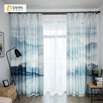 DIHIN HOME 3D Printed Ink Painting Blackout Curtains ,Window Curtains Grommet Curtain For Living Room ,39x102-inch,2 Panels Included Roman Shades Curtains Window Blinds custom curtains blackout curtains curtains for living room sheer curtains curtain fabric linen curtains kitchen curtains velvet curtains pinch pleat curtains bay window curtains outdoor curtains pleated curtains floral curtains dining room curtains kitchen valances drapes for bedroom patio curtains nursery curtains grommet curtains
