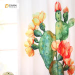 DIHIN HOME 3D Printed Leaves and Cactus Blackout Curtains ,Window Curtains Grommet Curtain For Living Room ,39x102-inch,2 Panels Included Roman Shades Curtains Window Blinds custom curtains blackout curtains curtains for living room sheer curtains curtain fabric linen curtains kitchen curtains velvet curtains pinch pleat curtains bay window curtains outdoor curtains pleated curtains floral curtains dining room curtains kitchen valances drapes for bedroom patio curtains nursery curtains grommet curtains