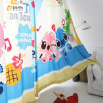 DIHIN HOME 3D Printed Lilo & Stitch Blackout Curtains ,Window Curtains Grommet Curtain For Living Room ,39x102-inch,2 Panels Included Roman Shades Curtains Window Blinds custom curtains blackout curtains curtains for living room sheer curtains curtain fabric linen curtains kitchen curtains velvet curtains pinch pleat curtains bay window curtains outdoor curtains pleated curtains floral curtains dining room curtains kitchen valances drapes for bedroom patio curtains nursery curtains grommet curtains