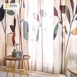 DIHIN HOME 3D Printed Long Leaves Blackout Curtains ,Window Curtains Grommet Curtain For Living Room ,39x102-inch,2 Panels Included Roman Shades Curtains Window Blinds custom curtains blackout curtains curtains for living room sheer curtains curtain fabric linen curtains kitchen curtains velvet curtains pinch pleat curtains bay window curtains outdoor curtains pleated curtains floral curtains dining room curtains kitchen valances drapes for bedroom patio curtains nursery curtains grommet curtains