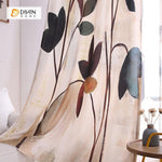 DIHIN HOME 3D Printed Long Leaves Blackout Curtains ,Window Curtains Grommet Curtain For Living Room ,39x102-inch,2 Panels Included Roman Shades Curtains Window Blinds custom curtains blackout curtains curtains for living room sheer curtains curtain fabric linen curtains kitchen curtains velvet curtains pinch pleat curtains bay window curtains outdoor curtains pleated curtains floral curtains dining room curtains kitchen valances drapes for bedroom patio curtains nursery curtains grommet curtains