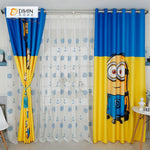 DIHIN HOME 3D Printed Minions Blackout Curtains ,Window Curtains Grommet Curtain For Living Room ,39x102-inch,2 Panels Included Roman Shades Curtains Window Blinds custom curtains blackout curtains curtains for living room sheer curtains curtain fabric linen curtains kitchen curtains velvet curtains pinch pleat curtains bay window curtains outdoor curtains pleated curtains floral curtains dining room curtains kitchen valances drapes for bedroom patio curtains nursery curtains grommet curtains