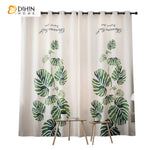 DIHIN HOME 3D Printed Natural Banana Leaves Blackout Curtains,Window Curtains Grommet Curtain For Living Room ,39x102-inch,2 Panels Included Roman Shades Curtains Window Blinds custom curtains blackout curtains curtains for living room sheer curtains curtain fabric linen curtains kitchen curtains velvet curtains pinch pleat curtains bay window curtains outdoor curtains pleated curtains floral curtains dining room curtains kitchen valances drapes for bedroom patio curtains nursery curtains grommet curtains