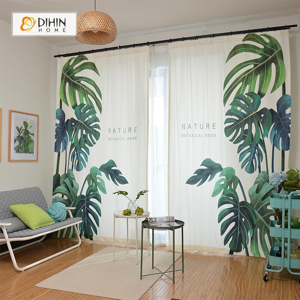 DIHIN HOME 3D Printed Nature Blackout Curtains ,Window Curtains Grommet Curtain For Living Room ,39x102-inch,2 Panels Included Roman Shades Curtains Window Blinds custom curtains blackout curtains curtains for living room sheer curtains curtain fabric linen curtains kitchen curtains velvet curtains pinch pleat curtains bay window curtains outdoor curtains pleated curtains floral curtains dining room curtains kitchen valances drapes for bedroom patio curtains nursery curtains grommet curtains