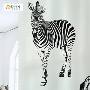 DIHIN HOME 3D Printed Normal Zebra Blackout Curtains ,Window Curtains Grommet Curtain For Living Room ,39x102-inch,2 Panels Included Roman Shades Curtains Window Blinds custom curtains blackout curtains curtains for living room sheer curtains curtain fabric linen curtains kitchen curtains velvet curtains pinch pleat curtains bay window curtains outdoor curtains pleated curtains floral curtains dining room curtains kitchen valances drapes for bedroom patio curtains nursery curtains grommet curtains