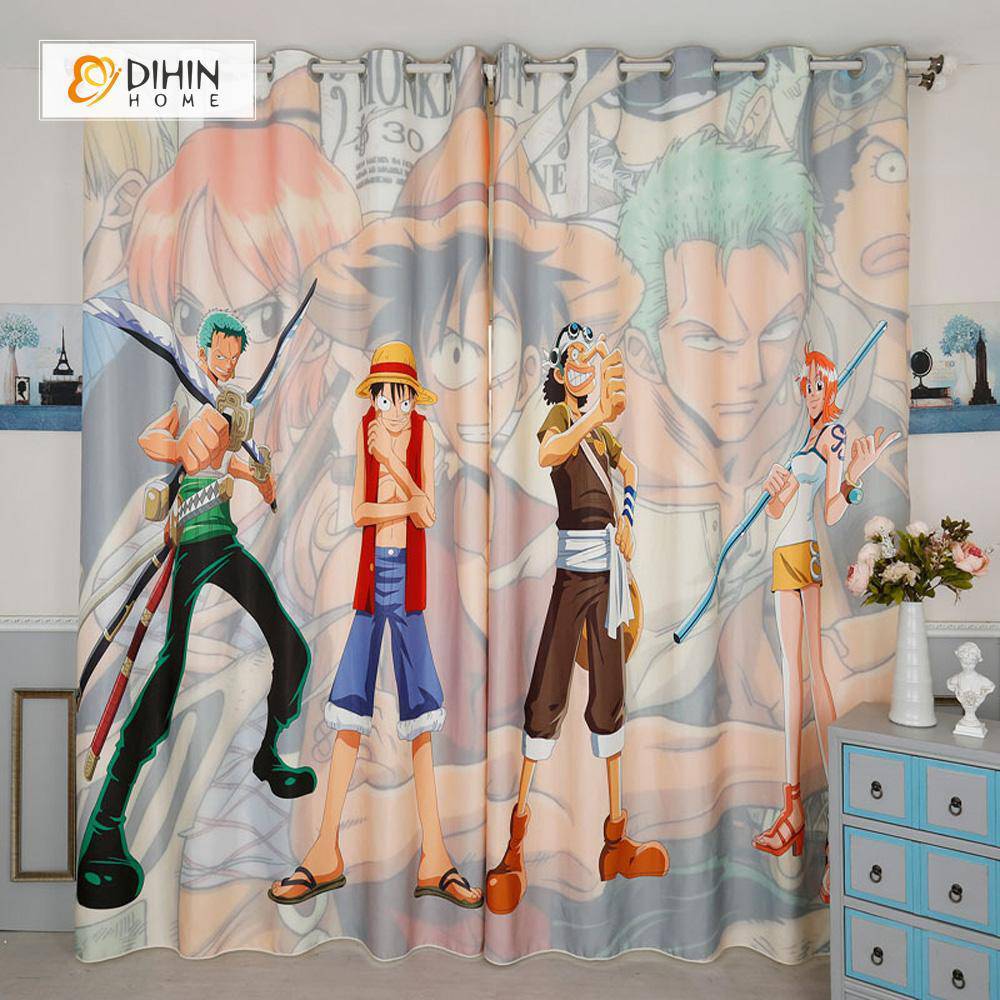DIHIN HOME 3D Printed One Piece Blackout Curtains ,Window Curtains Grommet Curtain For Living Room ,39x102-inch,2 Panels Included Roman Shades Curtains Window Blinds custom curtains blackout curtains curtains for living room sheer curtains curtain fabric linen curtains kitchen curtains velvet curtains pinch pleat curtains bay window curtains outdoor curtains pleated curtains floral curtains dining room curtains kitchen valances drapes for bedroom patio curtains nursery curtains grommet curtains