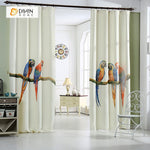 DIHIN HOME 3D Printed Parrots on Branches Blackout Curtains ,Window Curtains Grommet Curtain For Living Room ,39x102-inch,2 Panels Included Roman Shades Curtains Window Blinds custom curtains blackout curtains curtains for living room sheer curtains curtain fabric linen curtains kitchen curtains velvet curtains pinch pleat curtains bay window curtains outdoor curtains pleated curtains floral curtains dining room curtains kitchen valances drapes for bedroom patio curtains nursery curtains grommet curtains