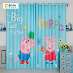 DIHIN HOME 3D Printed Peppa Pig Blackout Curtains ,Window Curtains Grommet Curtain For Living Room ,39x102-inch,2 Panels Included Roman Shades Curtains Window Blinds custom curtains blackout curtains curtains for living room sheer curtains curtain fabric linen curtains kitchen curtains velvet curtains pinch pleat curtains bay window curtains outdoor curtains pleated curtains floral curtains dining room curtains kitchen valances drapes for bedroom patio curtains nursery curtains grommet curtains