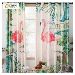 DIHIN HOME 3D Printed Red Crane Blackout Curtains ,Window Curtains Grommet Curtain For Living Room ,39x102-inch,2 Panels Included Roman Shades Curtains Window Blinds custom curtains blackout curtains curtains for living room sheer curtains curtain fabric linen curtains kitchen curtains velvet curtains pinch pleat curtains bay window curtains outdoor curtains pleated curtains floral curtains dining room curtains kitchen valances drapes for bedroom patio curtains nursery curtains grommet curtains