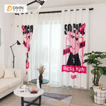 DIHIN HOME 3D Printed Social Peppa Pig Blackout Curtains ,Window Curtains Grommet Curtain For Living Room ,39x102-inch,2 Panels Included Roman Shades Curtains Window Blinds custom curtains blackout curtains curtains for living room sheer curtains curtain fabric linen curtains kitchen curtains velvet curtains pinch pleat curtains bay window curtains outdoor curtains pleated curtains floral curtains dining room curtains kitchen valances drapes for bedroom patio curtains nursery curtains grommet curtains