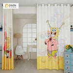 DIHIN HOME 3D Printed SpongeBob Squarepants Blackout Curtains ,Window Curtains Grommet Curtain For Living Room ,39x102-inch,2 Panels Included Roman Shades Curtains Window Blinds custom curtains blackout curtains curtains for living room sheer curtains curtain fabric linen curtains kitchen curtains velvet curtains pinch pleat curtains bay window curtains outdoor curtains pleated curtains floral curtains dining room curtains kitchen valances drapes for bedroom patio curtains nursery curtains grommet curtains