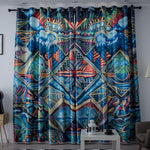 DIHIN HOME 3D Printed Symmetrical Pattern Blackout Curtains,Window Curtains Grommet Curtain For Living Room ,39x102-inch,2 Panels Include Roman Shades Curtains Window Blinds custom curtains blackout curtains curtains for living room sheer curtains curtain fabric linen curtains kitchen curtains velvet curtains pinch pleat curtains bay window curtains outdoor curtains pleated curtains floral curtains dining room curtains kitchen valances drapes for bedroom patio curtains nursery curtains grommet curtains