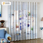 DIHIN HOME 3D Printed Tableware and Crab Blackout Curtains ,Window Curtains Grommet Curtain For Living Room ,39x102-inch,2 Panels Included Roman Shades Curtains Window Blinds custom curtains blackout curtains curtains for living room sheer curtains curtain fabric linen curtains kitchen curtains velvet curtains pinch pleat curtains bay window curtains outdoor curtains pleated curtains floral curtains dining room curtains kitchen valances drapes for bedroom patio curtains nursery curtains grommet curtains